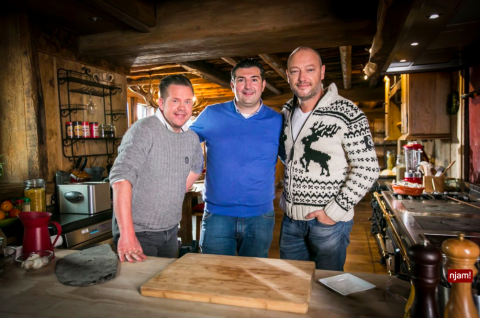 Njam Roger Van Damme, Dominique Persoone En Peppe Giacomazza 